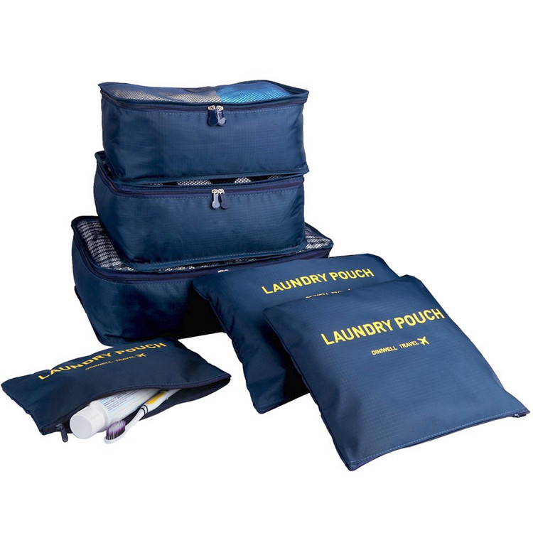 پک نظم دهنده چمدان مسافرتی 6 عددی LAUNDRY POUCH