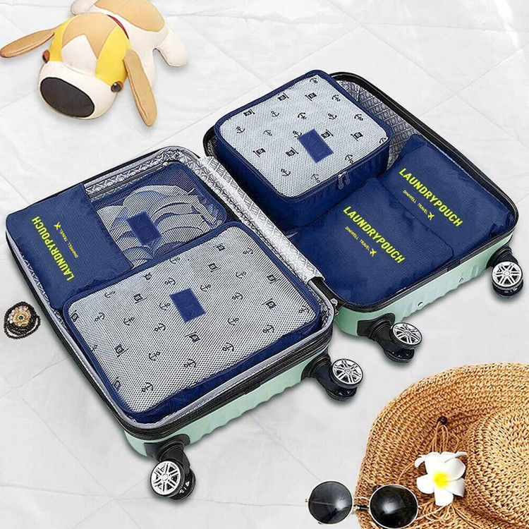 پک نظم دهنده چمدان مسافرتی 6 عددی LAUNDRY POUCH