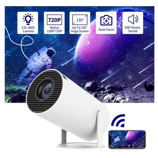 ویدئو پرژکتور اندروید مدل HY300 4K