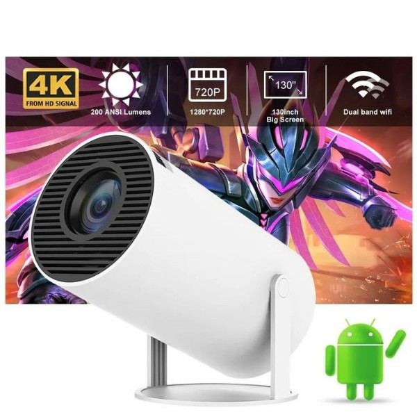 ویدئو پرژکتور اندروید مدل HY300 4K