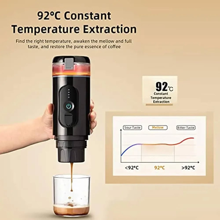 اسپرسو ساز شارژی قابل حمل مدل Mini Espresso CF-1801BGC