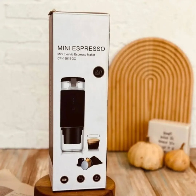 اسپرسو ساز شارژی قابل حمل مدل Mini Espresso CF-1801BGC