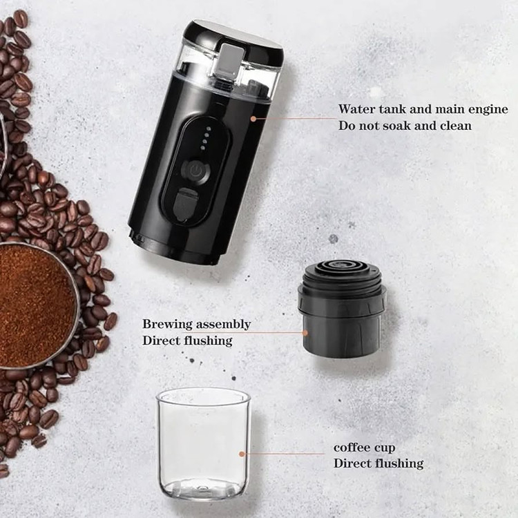 اسپرسو ساز شارژی قابل حمل مدل Mini Espresso CF-1801BGC