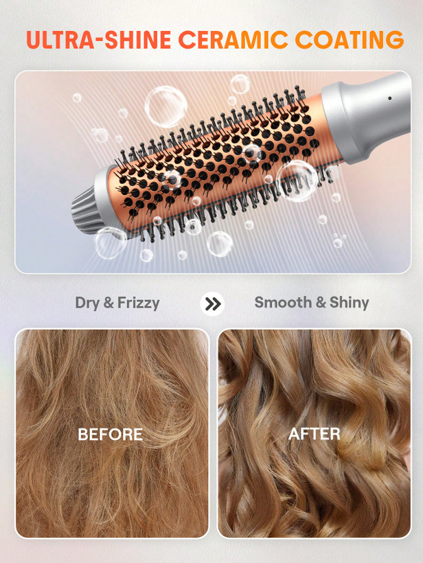 برس پیچ حرارتی شیگلم Sheglam Hair It Curl Termal Blowout Brush