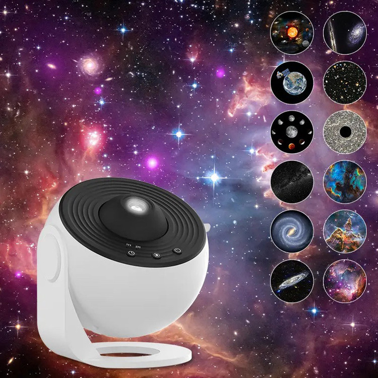 چراغخواب پرژکتور کهکشانی 12 دیسک مدل Galaxy Projector