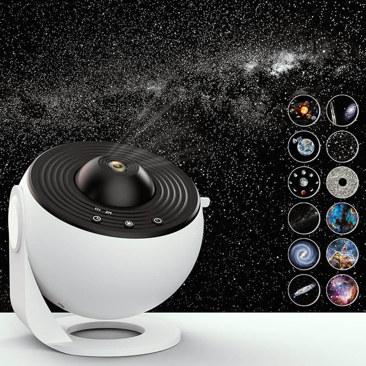 چراغخواب پرژکتور کهکشانی 12 دیسک مدل Galaxy Projector