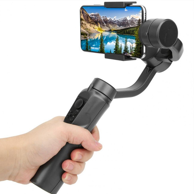 پایه نگهدارنده گوشی موبایل مدل گیمبال لرزشگیر کد F6