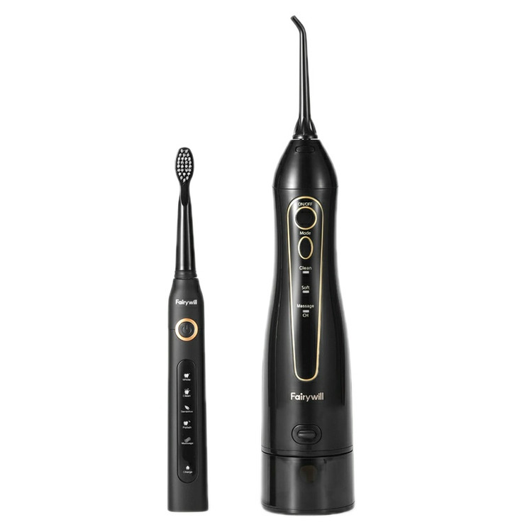 مسواک برقی FAIRY WILL مدل Oral Care Combo (5020+507E)به همراه واترجت شستشوی دهان و دندان