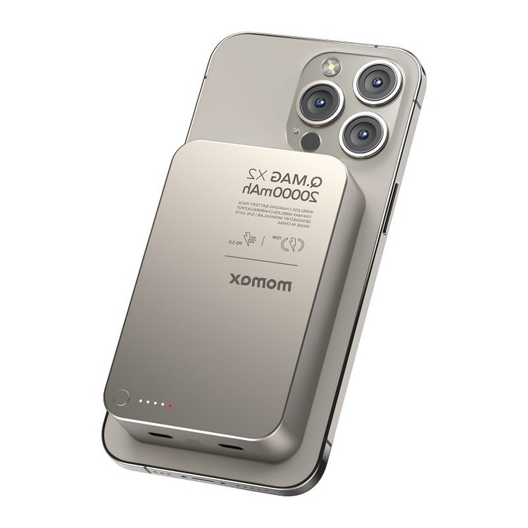 پاوربانک وایرلس شارژ مومکس 5000 میلیآمپر مدل Momax Q.Mag X1 IP116