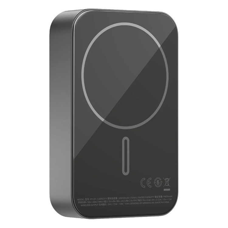 پاوربانک وایرلس شارژ مومکس 5000 میلیآمپر مدل Momax Q.Mag X1 IP116