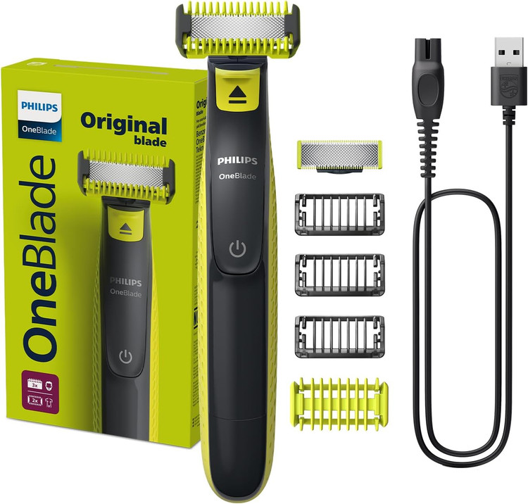 ماشین اصلاح Philips OneBlade QP2824/10 – سبک، ضدآب و دوطرفه