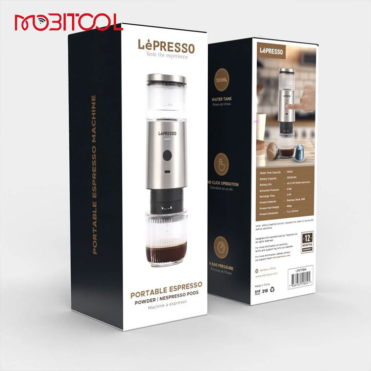 اسپرسو ساز شارژی قابل حمل Lepresso مدل LPSTPEM