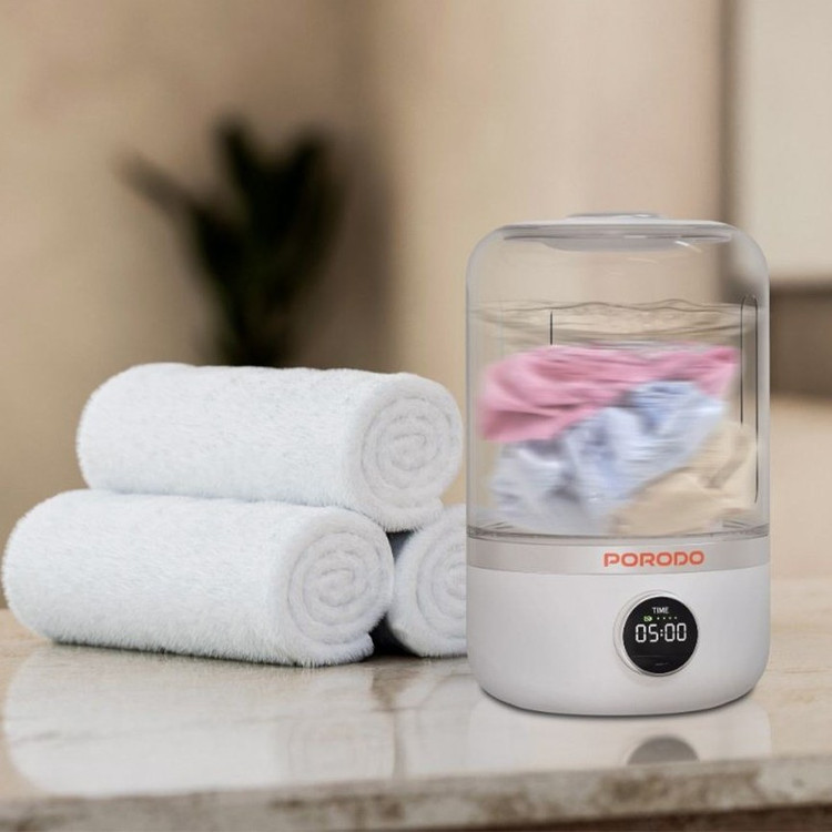 مینی واش شارژی پرودو Porodo Lifestyle Cordless Mini Washing Machine