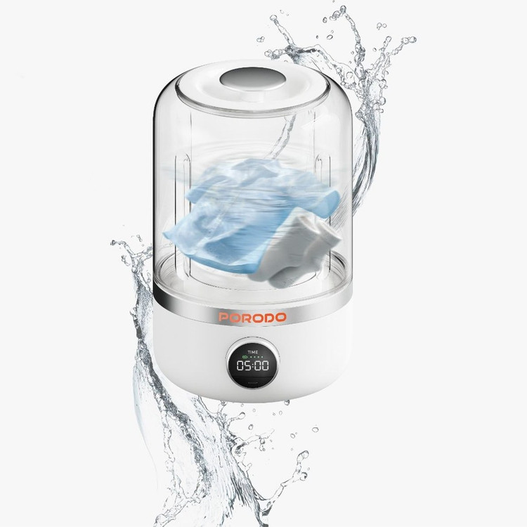 مینی واش شارژی پرودو Porodo Lifestyle Cordless Mini Washing Machine