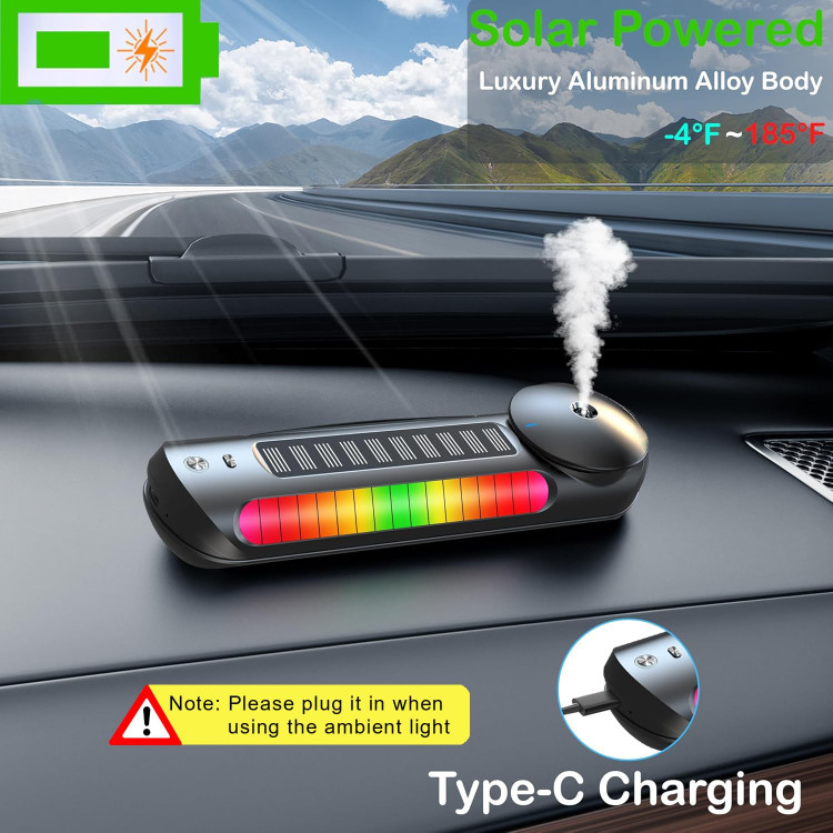 خوشبوکننده هوشمند خودرو خورشیدی – Smart Car Air Freshener with Solar