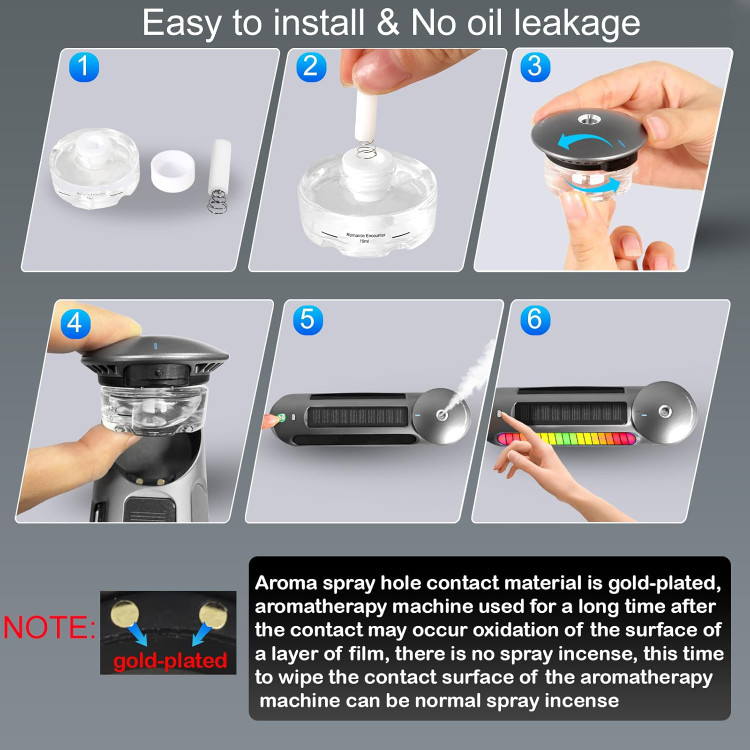 خوشبوکننده هوشمند خودرو خورشیدی – Smart Car Air Freshener with Solar