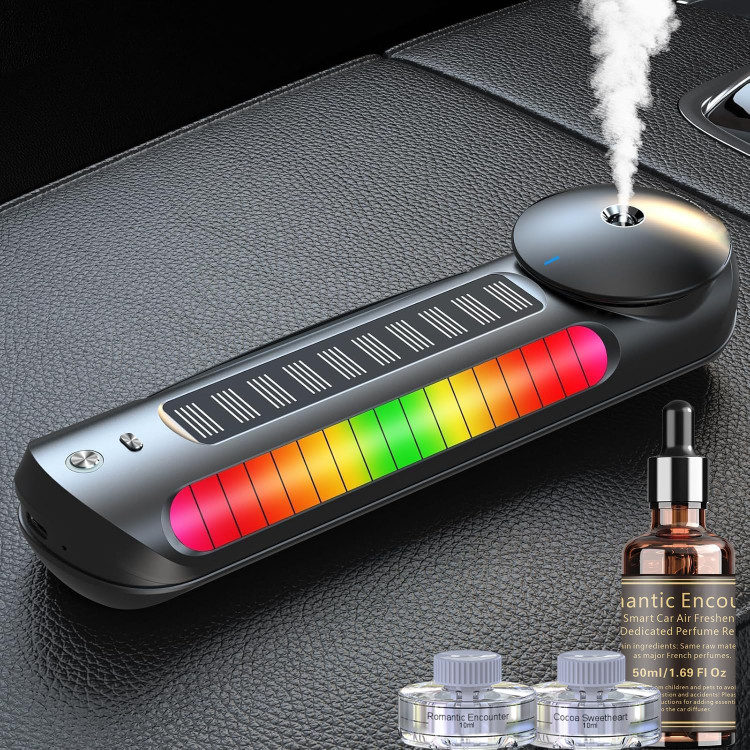 خوشبوکننده هوشمند خودرو خورشیدی – Smart Car Air Freshener with Solar