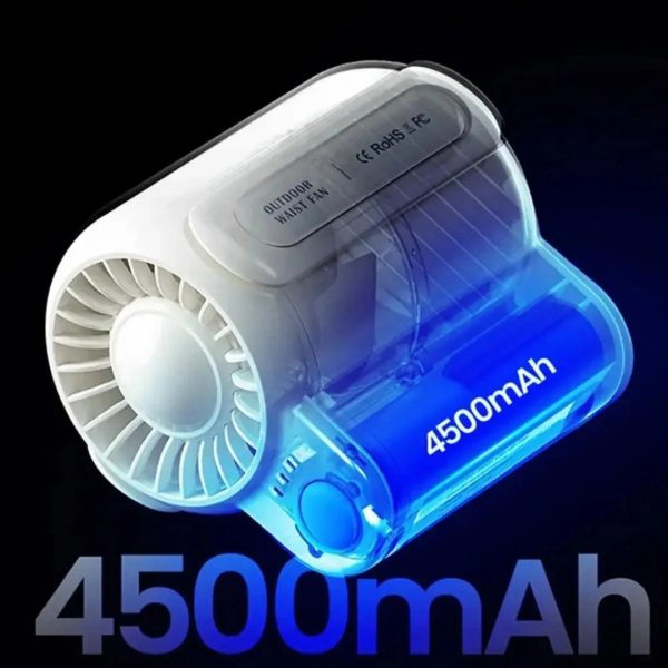 فن کمری قابل حمل سهحالته مدل Portable Handheld Fan