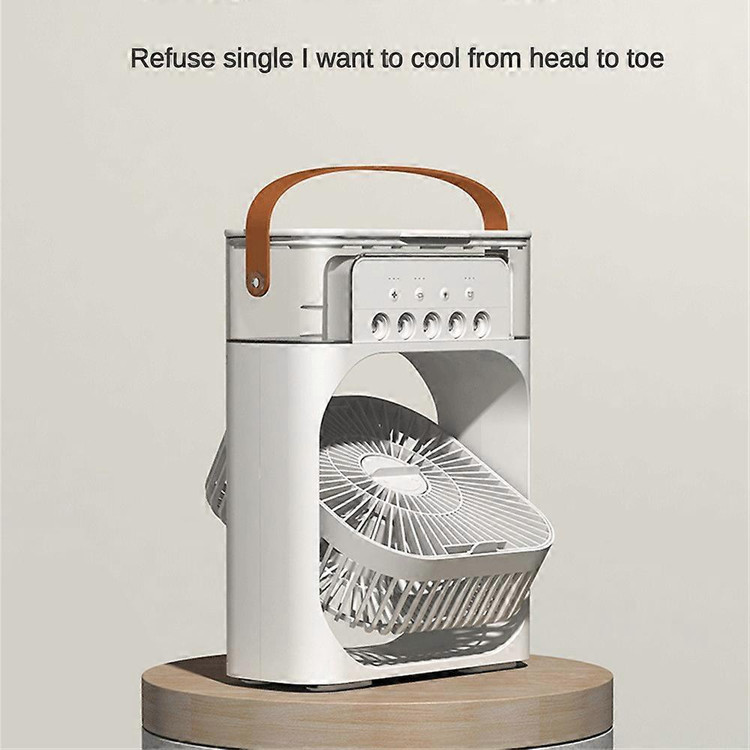پنکه مهپاش ۴ کاره قابل حمل مدل Portable Air Conditioner Fan