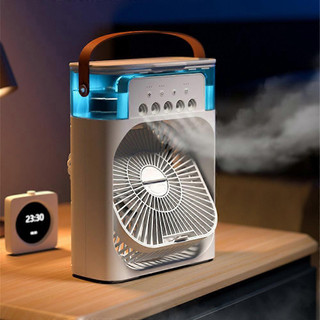 پنکه مهپاش ۴ کاره قابل حمل مدل Portable Air Conditioner Fan